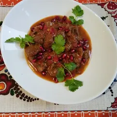 Чашушули из говядины по-грузински