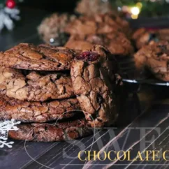 Шоколадное рождественское печенье ￼| Chocolate Christmas Cookies |