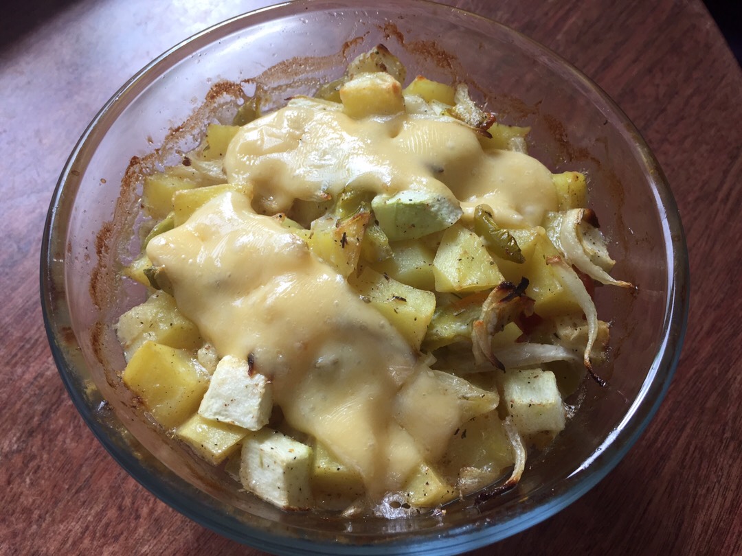 Картошка с овощами в духовке - рецепты овощного гарнира