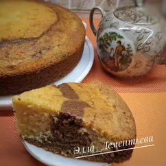 Пирог "Зебра"