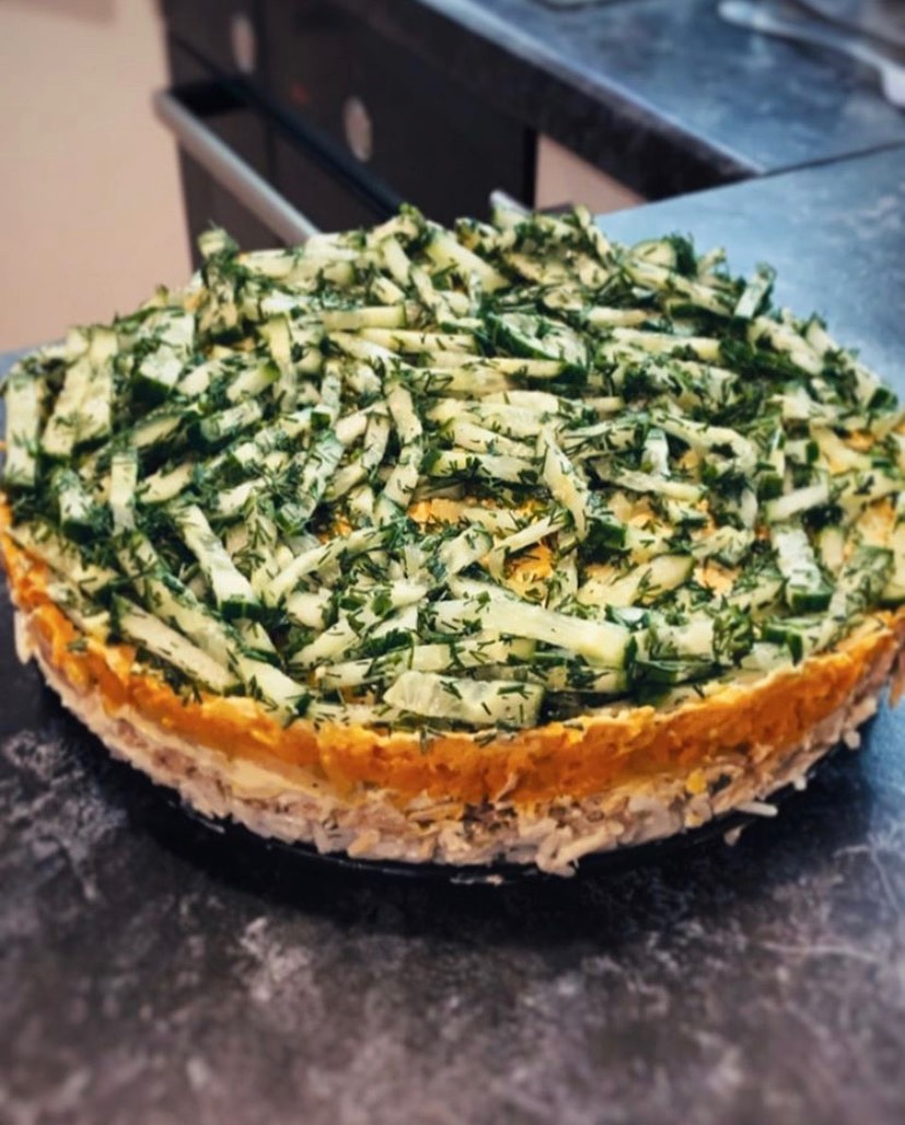 Салат норвежский роман