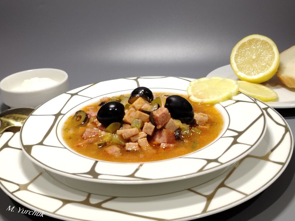 Солянка на скорую руку