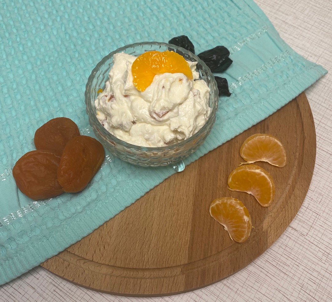 Творожная масса с курагой