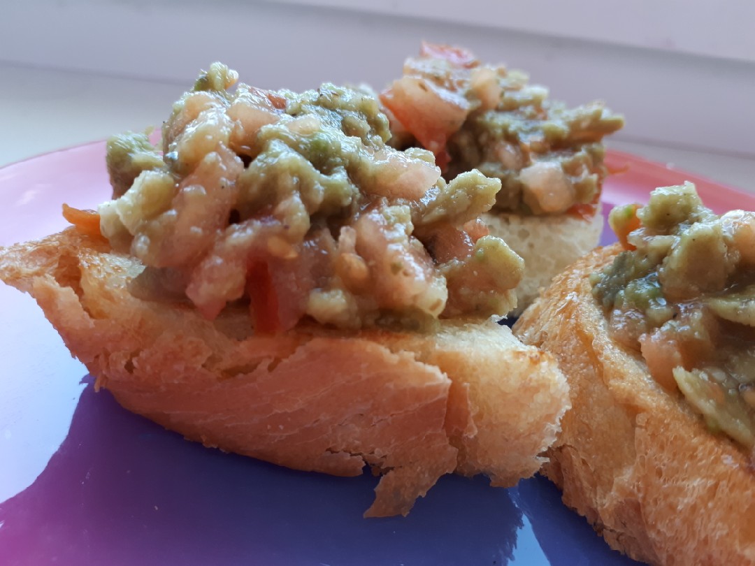 🥪🥑🍅Брускетты с гуакамоле🥑🍅🥪
