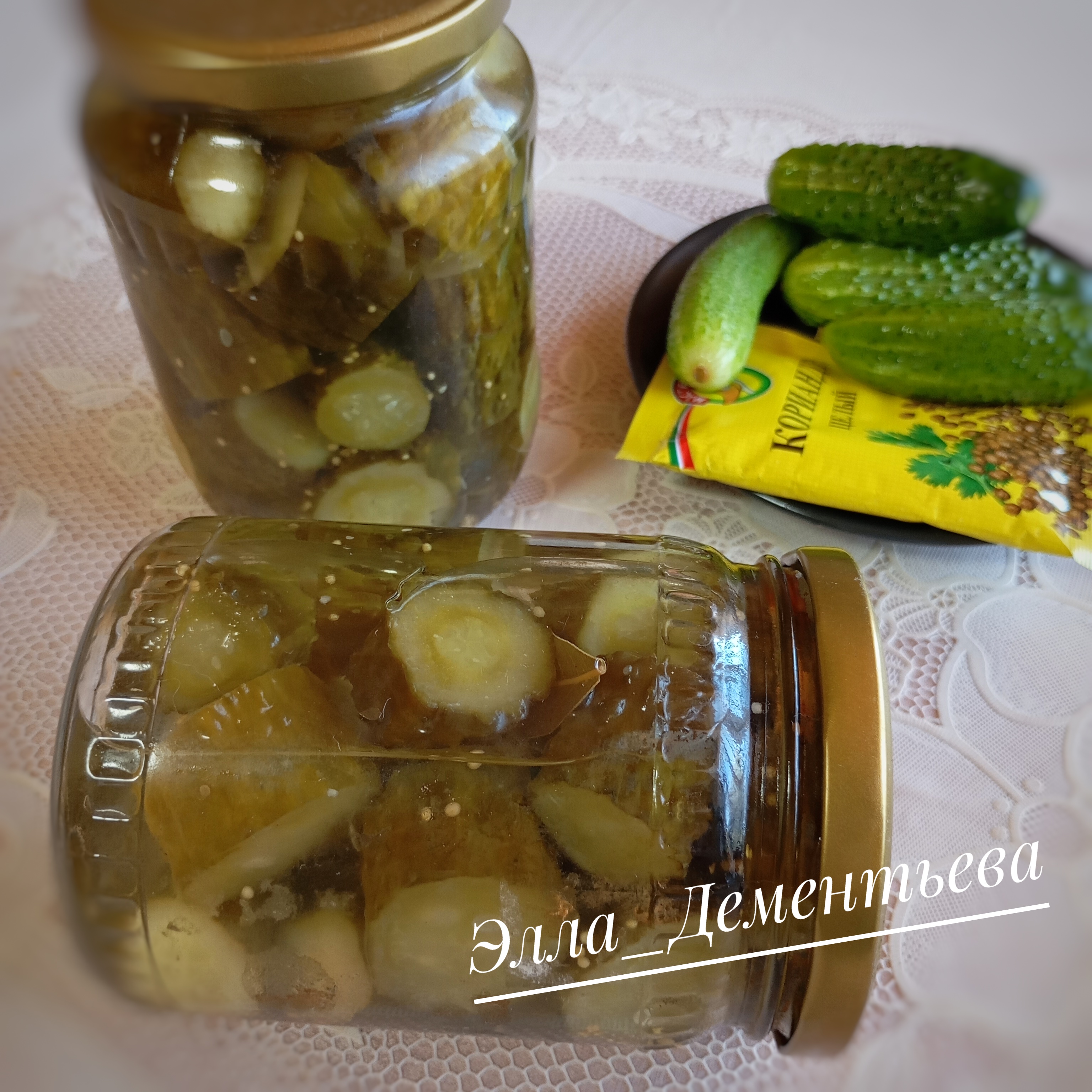 Огурцы по-фински на зиму