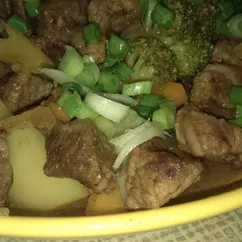 Мясо с овощами