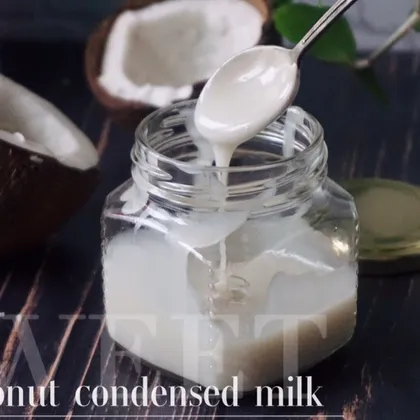 Сгущённое молоко из кокосового молока | Веганская сгущёнка