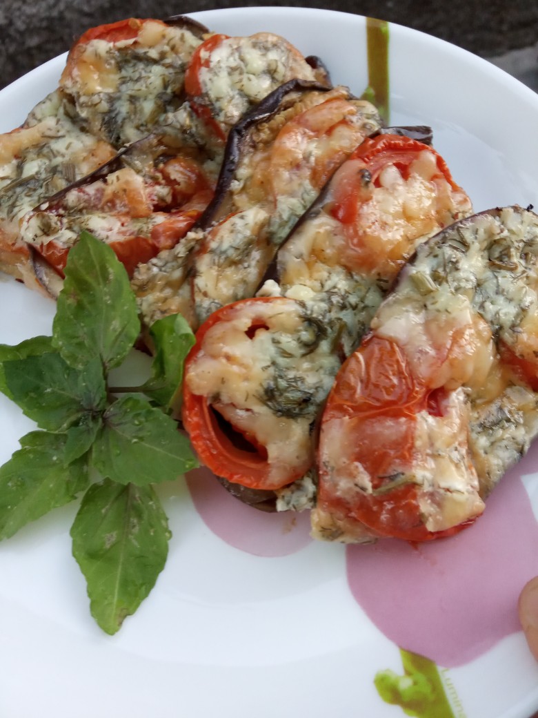 Баклажаны под сыром (ещё и ПП)