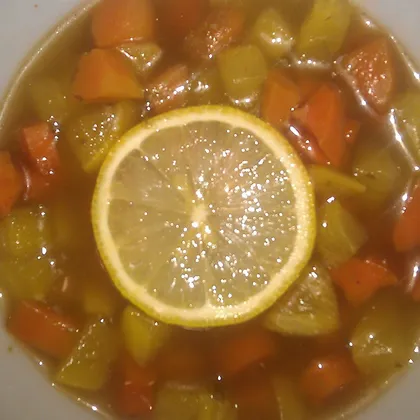 Суп из моркови и репы