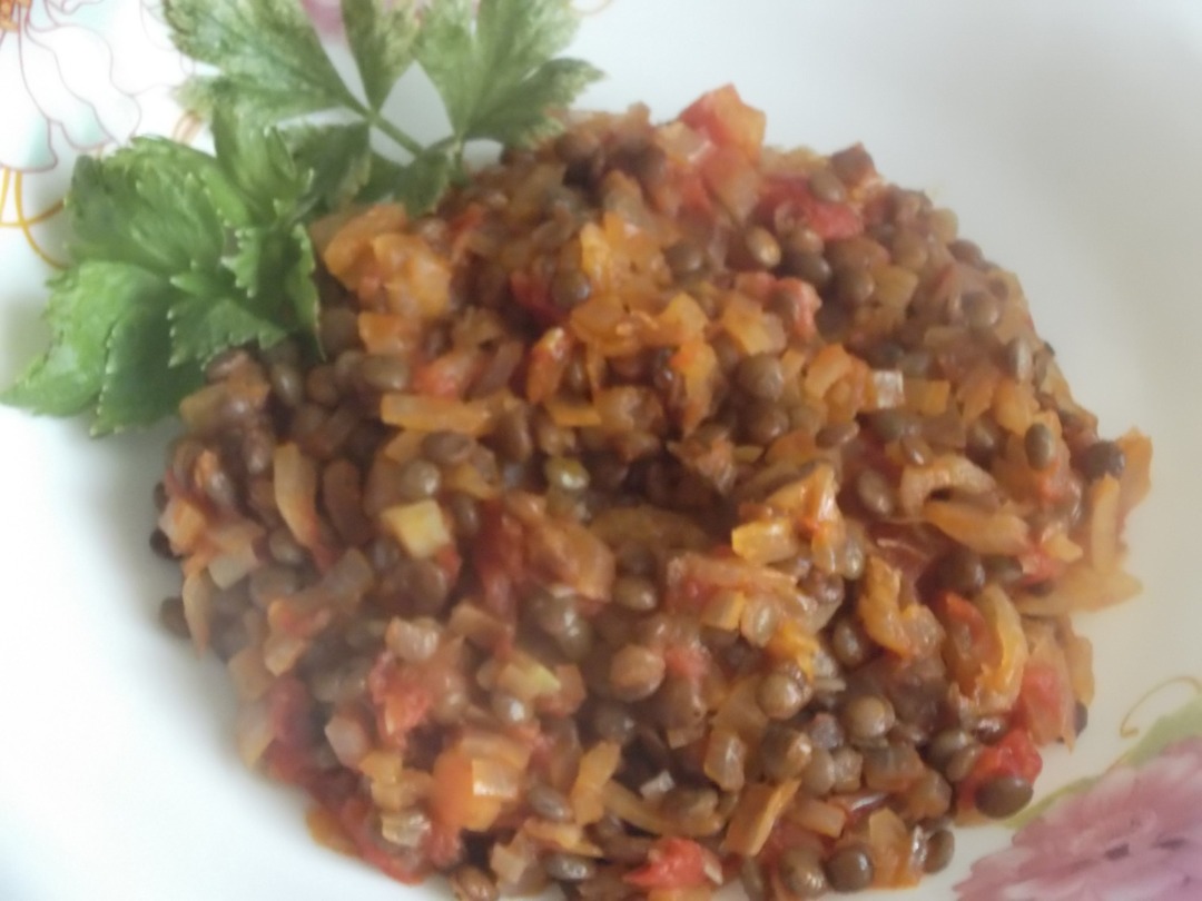 Чечевица с томатом #чемпионатмира #бразилия