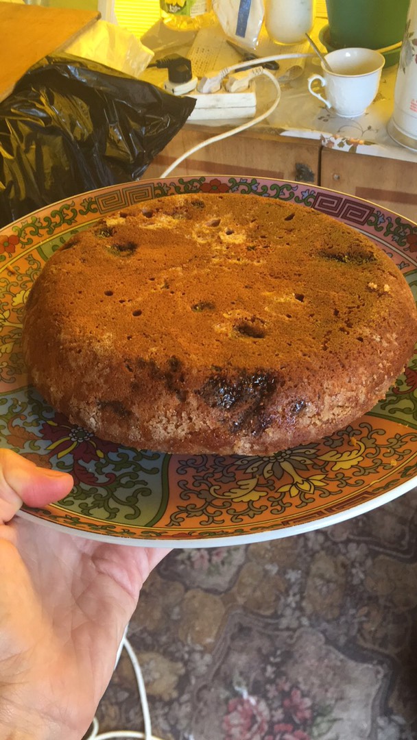 Рецепт: Пирог на кефире - в мультиварке. Получается всегда: просто, быстро и вкусно.