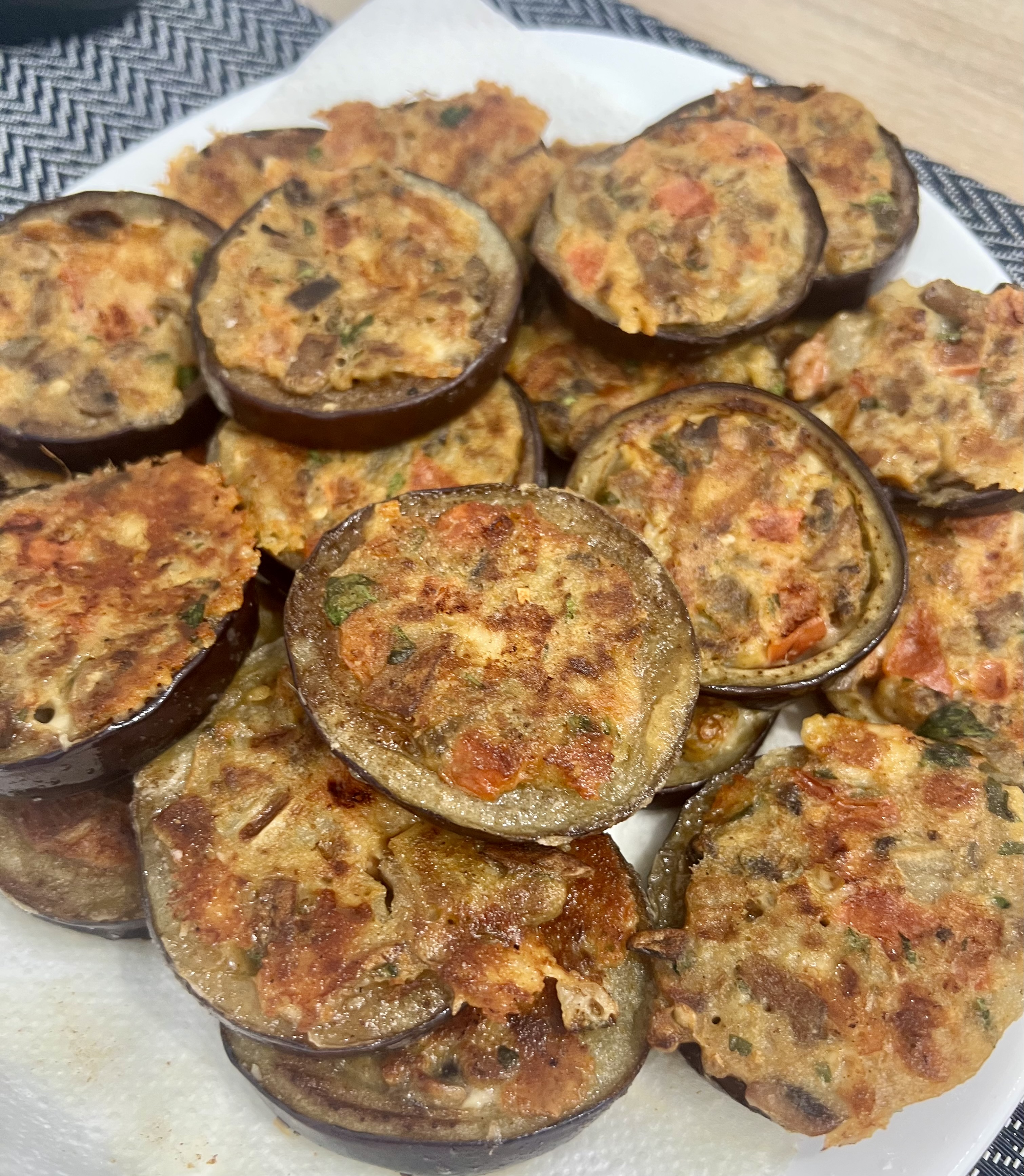 Баклажан с начинкой