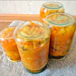 "Анкл Бенс" из кабачков и моркови на зиму