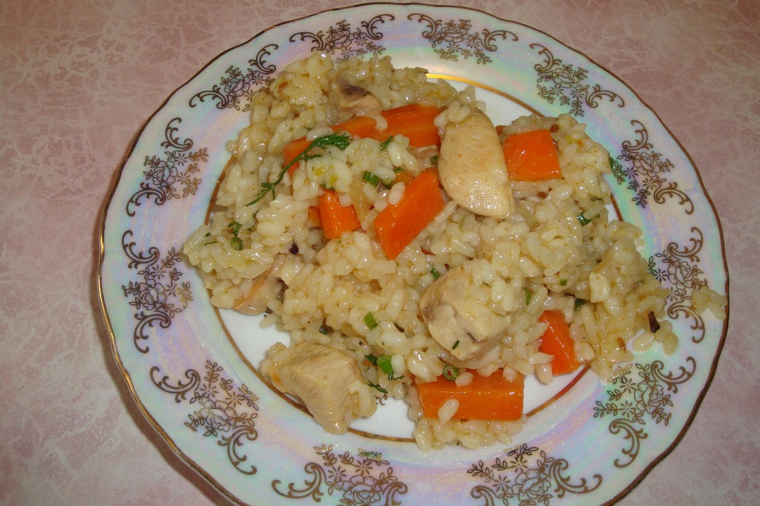Плов с курицей