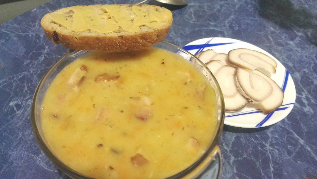 Гороховый суп с копчёностями - простой рецепт | Чудо-Повар