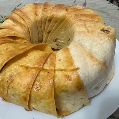 Мясной пирог в «мексиканском» стиле