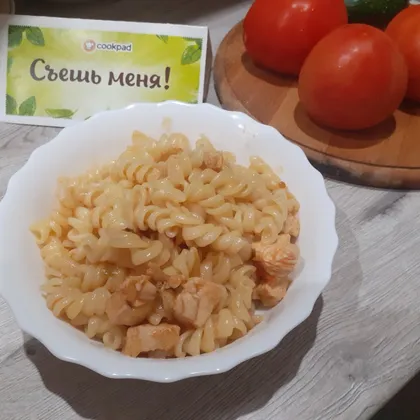 Макароны с гуляшом