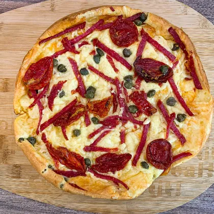 ПИЦЦА МАРИШКА несложная в приготовлении.🍕 Необычное тесто для пиццы. ДОМАШНЯЯ ПИЦЦА В ДУХОВКЕ