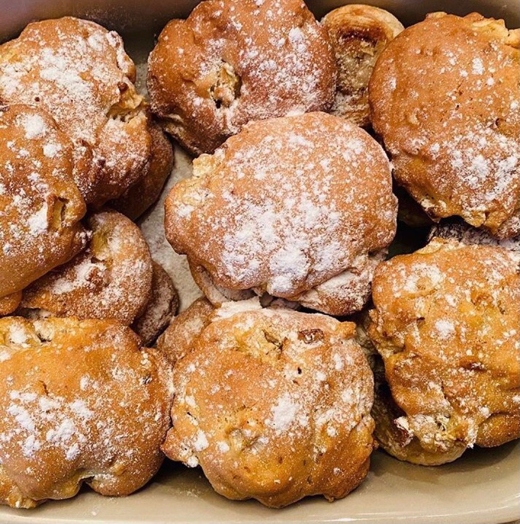 Мягкое яблочное печенье. 🍪 
 Напоминает бисквит