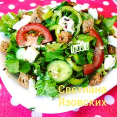 Лёгкий и вкусный салат 🖼🤗