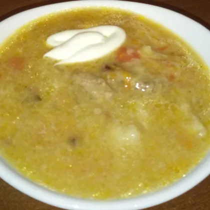 Суп с клецками (2 в 1)