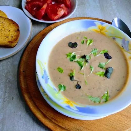 Крем-суп из баклажанов 'Ренуар'