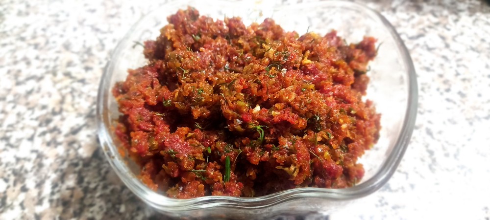 Закуска из чесночных стрелок