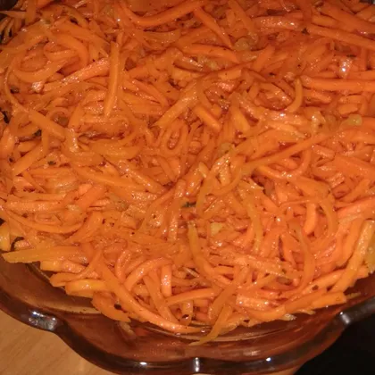Салат корейская морковка