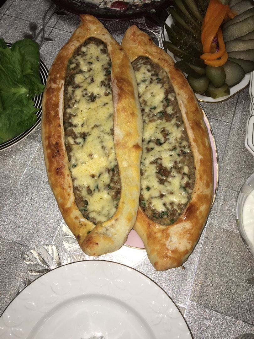 Пиде или лодочки с начинкой.👍👌