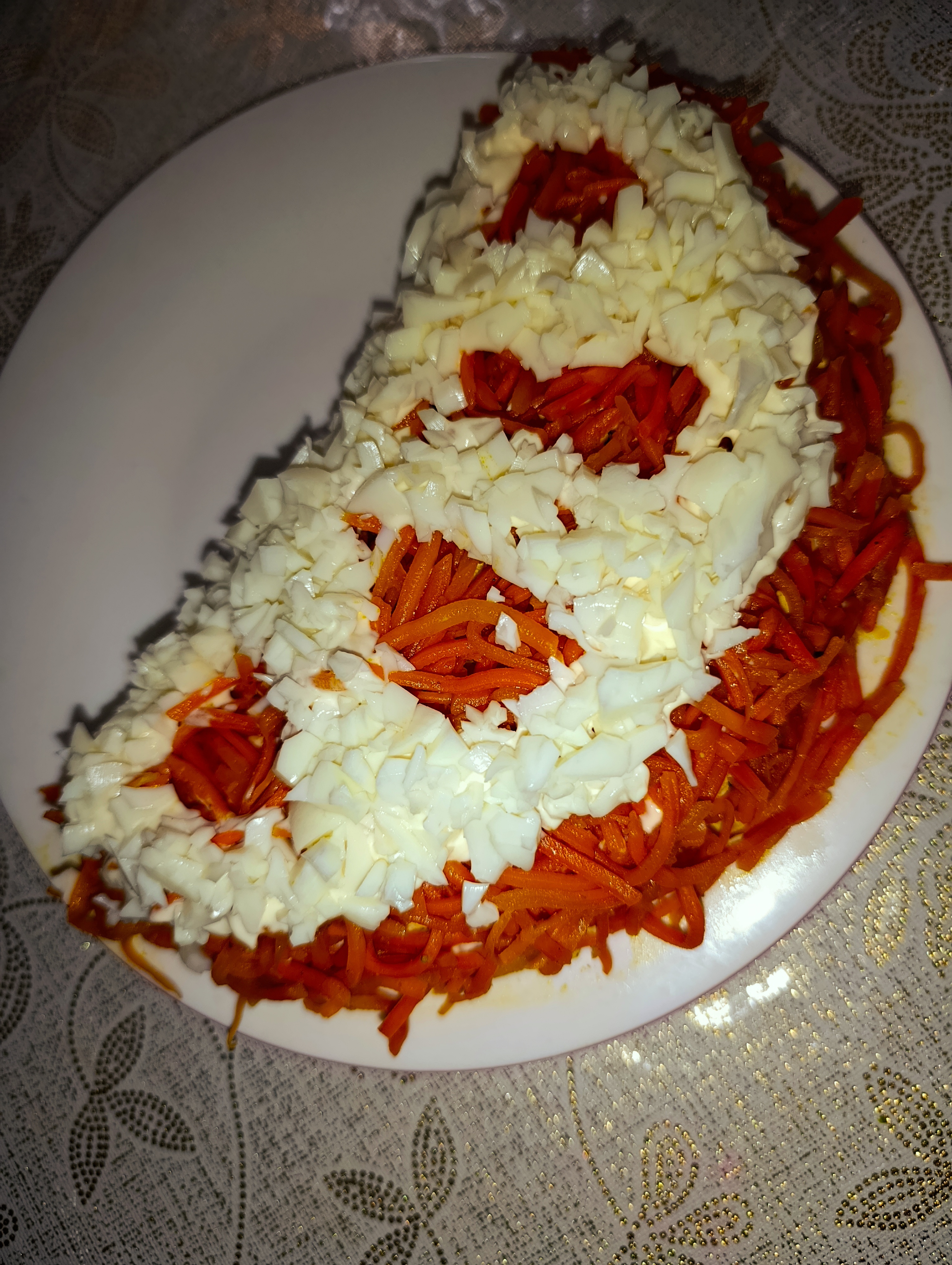 Салат "Апельсиновая долька"