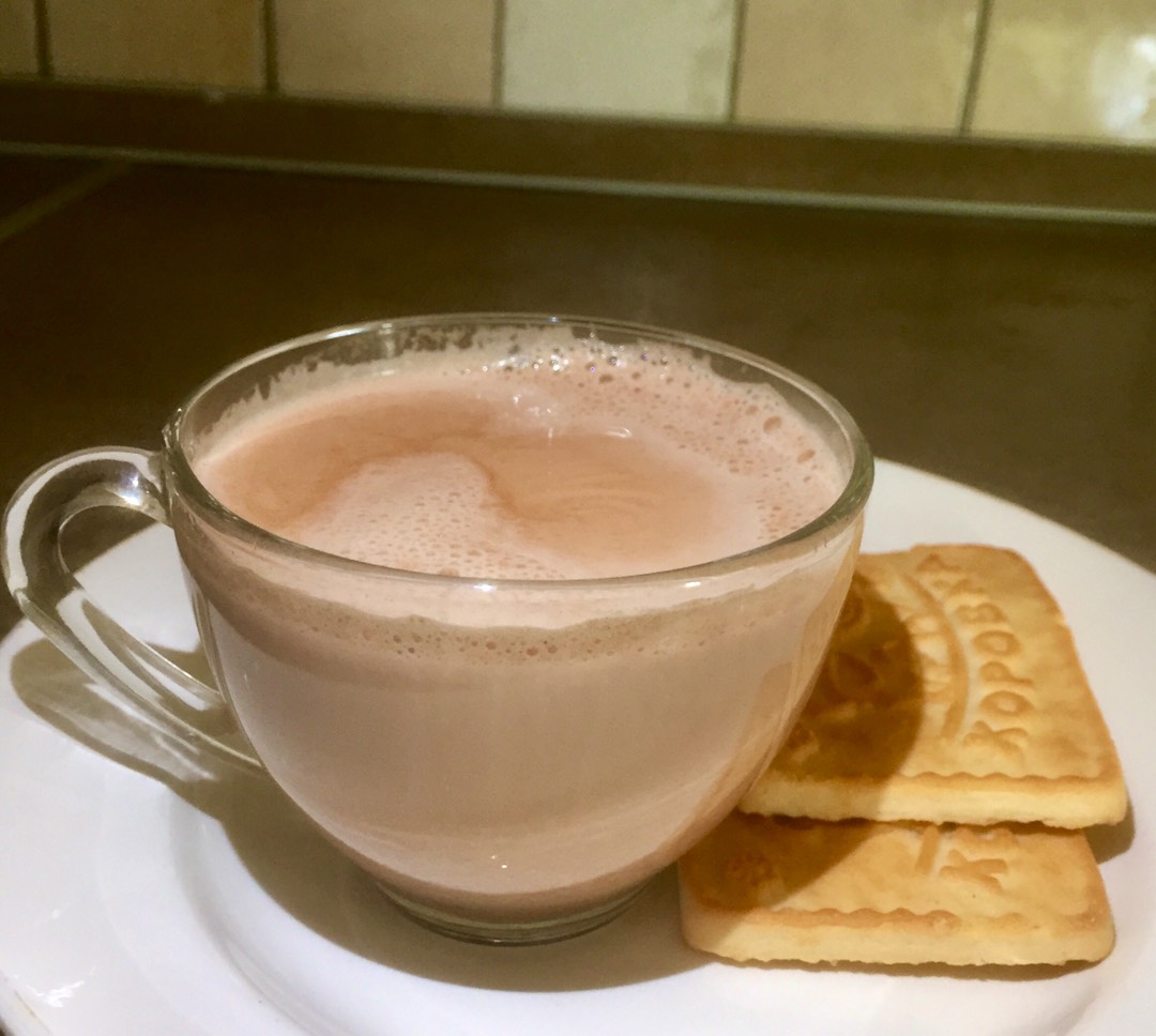 Какао на молоке (пошаговый рецепт)