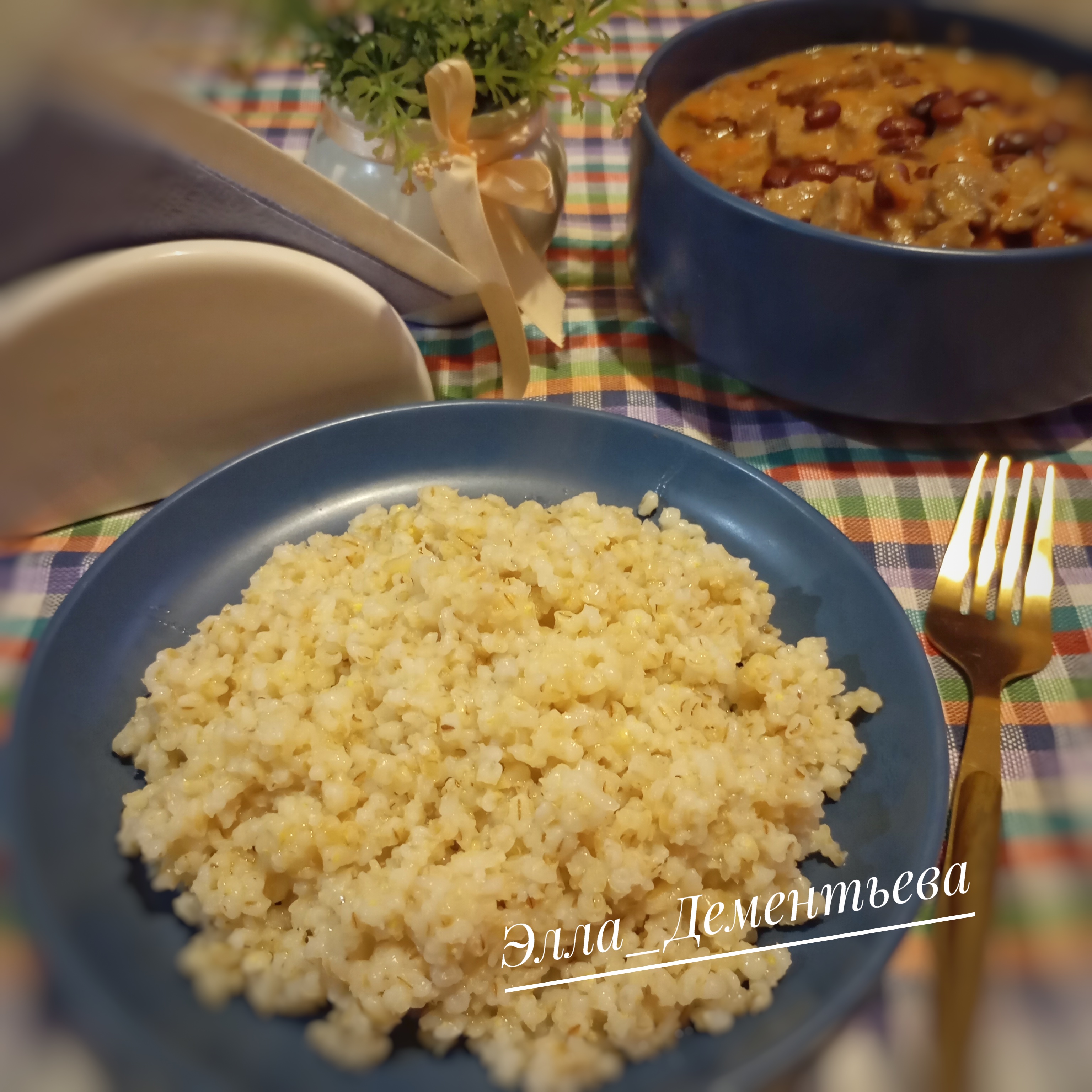 Ячневая каша