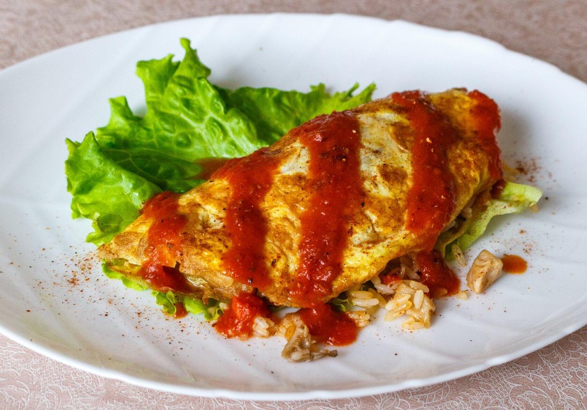 Омлет по-корейски