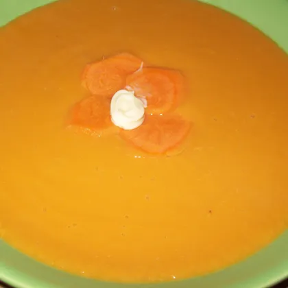 Крем-суп с бататом и кокосом