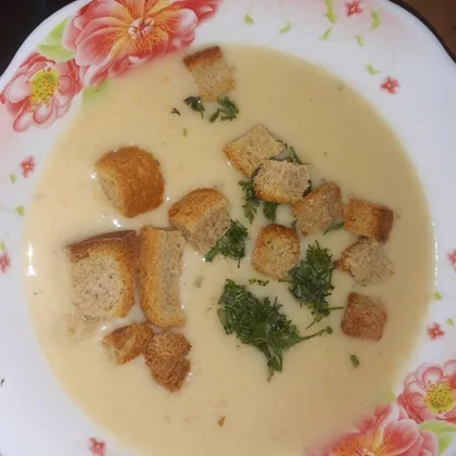 Сырный суп-пюре № 2