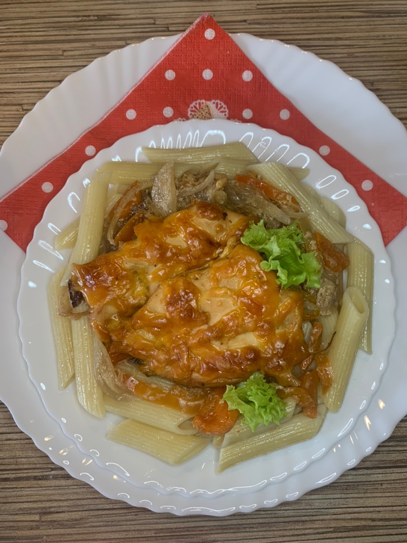 Курица с овощами