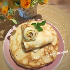 Блины с картофелем и кабачком