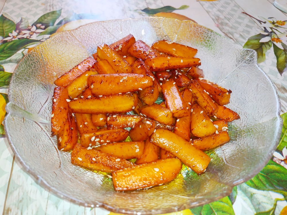 Рецепт карамелизированной моркови | Меню недели