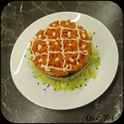 Салат "Лисья шубка"