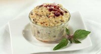 Запеканка с копченым угрем и соусом из&n