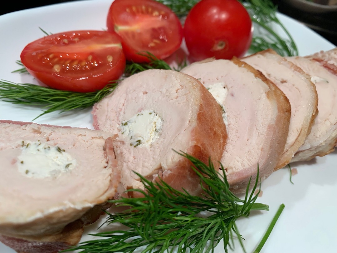 Рулетики из курицы