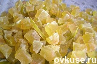 Цукаты из арбузных корок