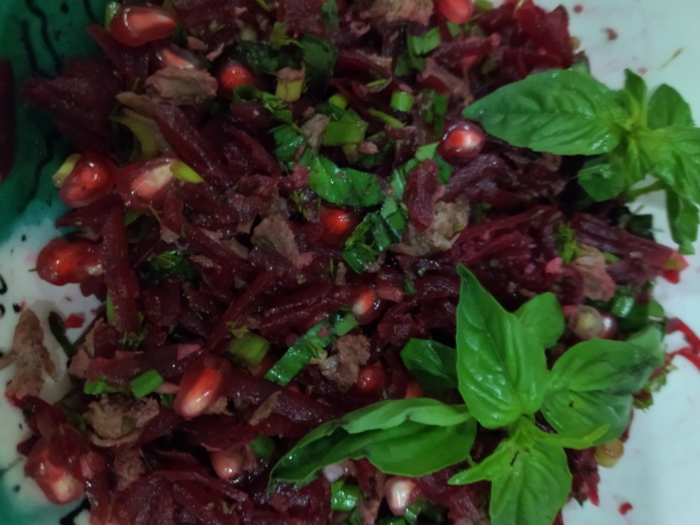 Салат "Кровник"