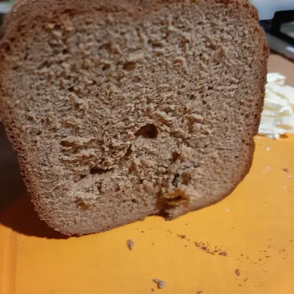 Пшенично-ржаной хлеб с цикорием и какао (для хлебопечки)