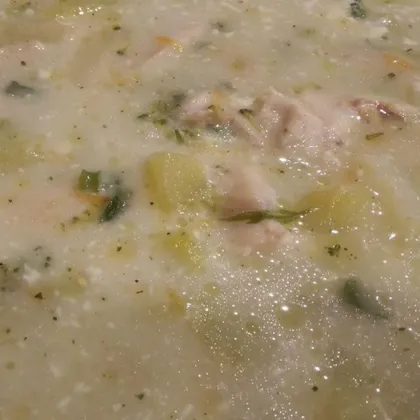 Суп со сметаной
