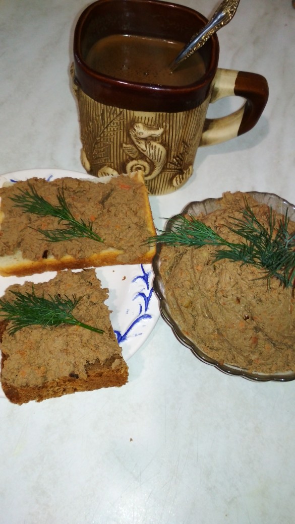 Паштет из куриной печени