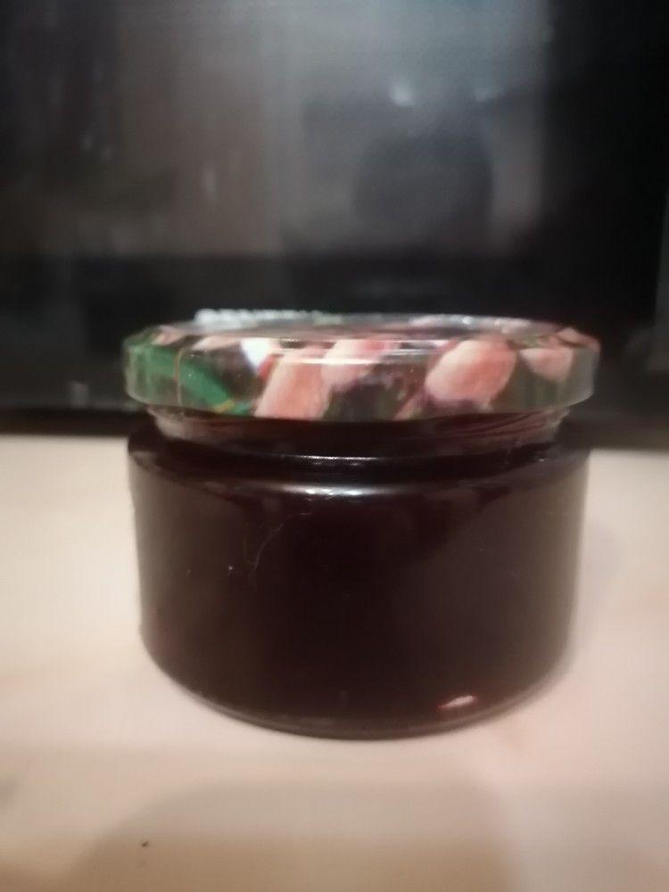 Желе из чёрной смородины