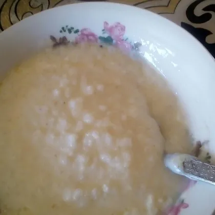 Вкусный молочный рисовый суп