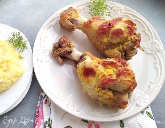 Индейка в сметанном маринаде