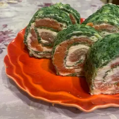 Шпинатный рулет